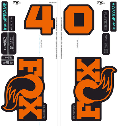 Fox 40 Factory 2027 Decals