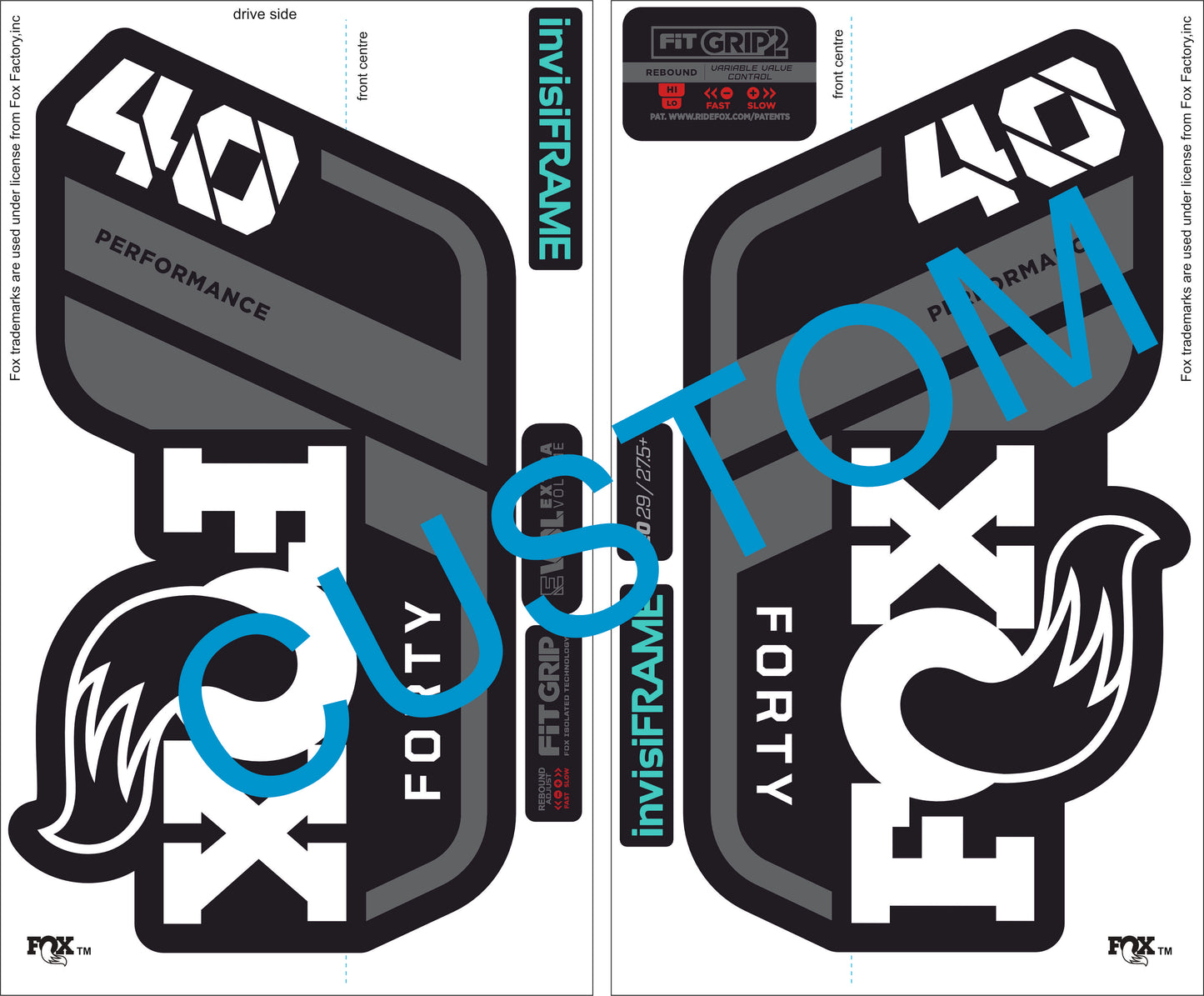 Fox 40 Performance 2021 Decals