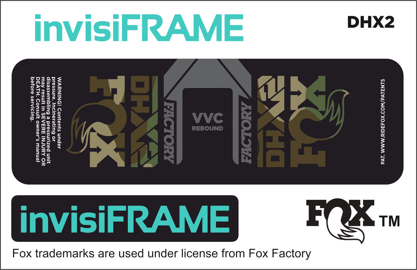 Fox DHX2 Factory 2021 Decals