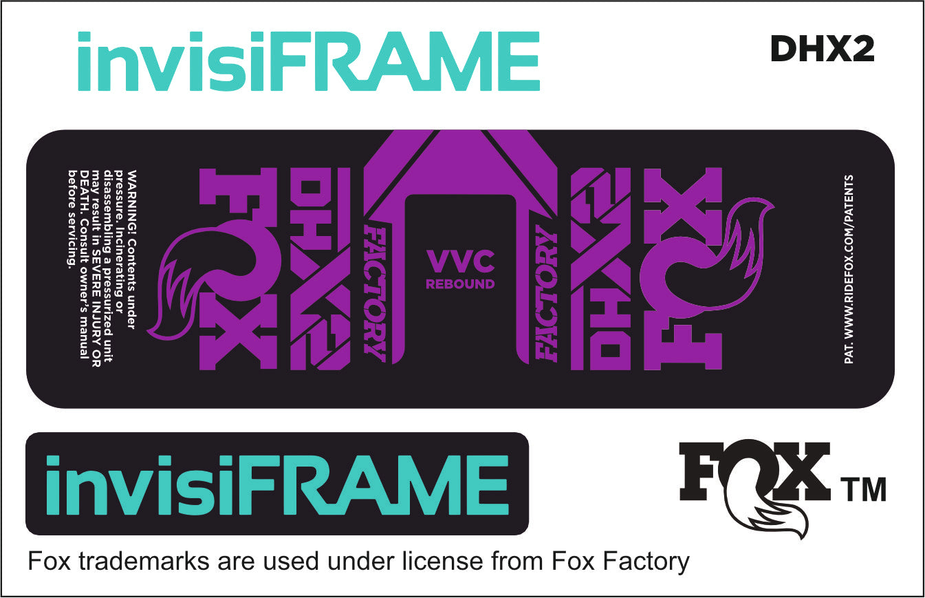 Fox DHX2 Factory 2021 Decals