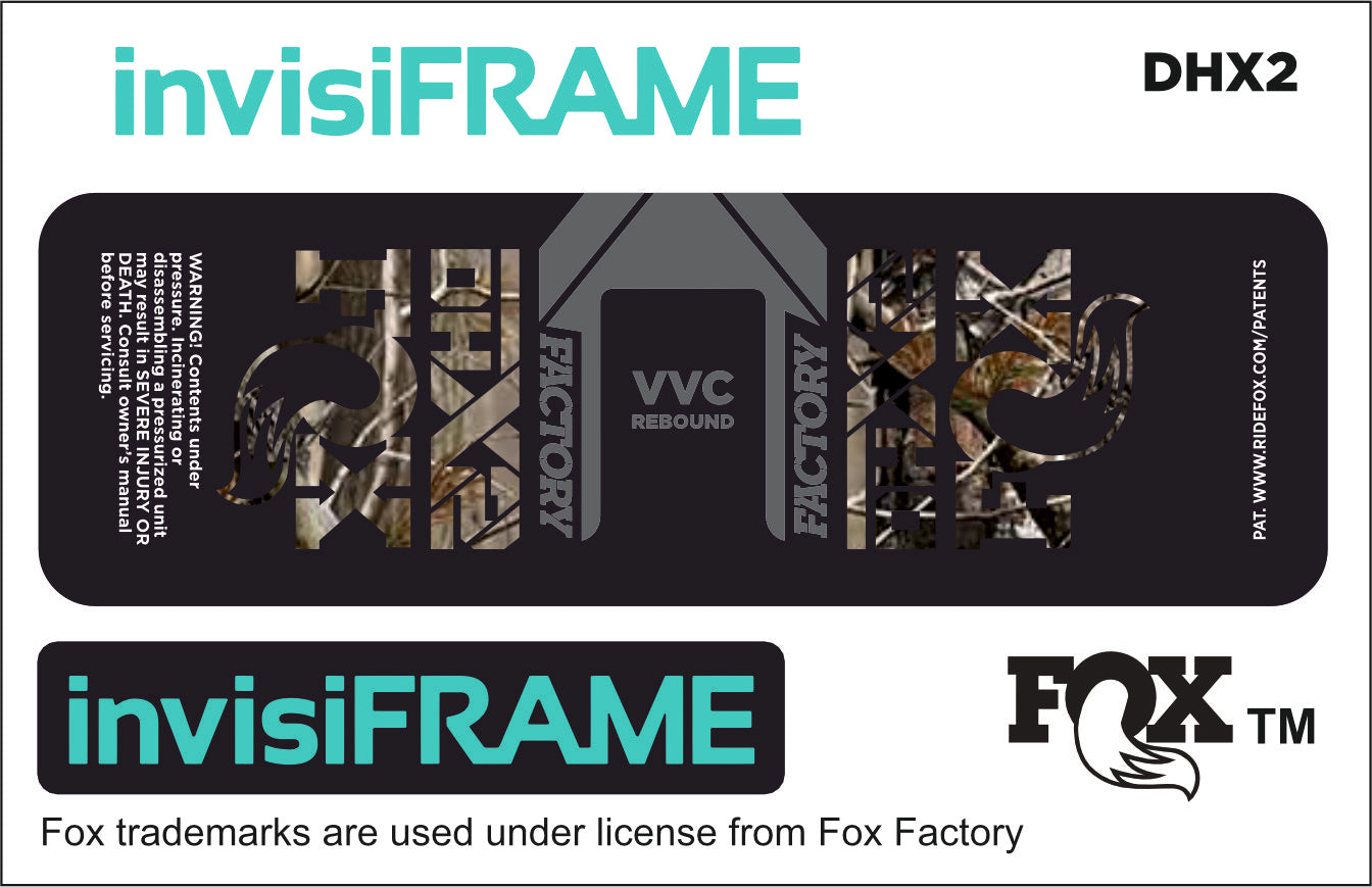 Fox DHX2 Factory 2021 Decals