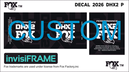 Fox DHX2 Performance 2026 Decals