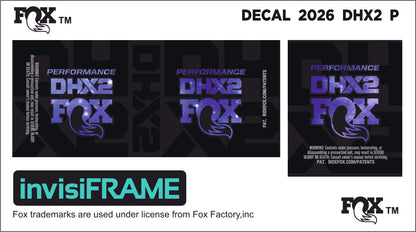 Fox DHX2 Performance 2026 Decals
