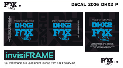 Fox DHX2 Performance 2026 Decals