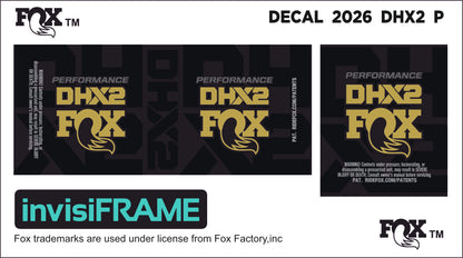 Fox DHX2 Performance 2026 Decals
