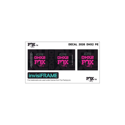 Fox DHX2 Performance 2026 Elite Decals