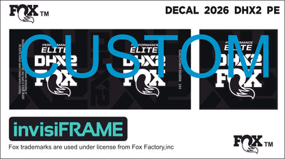 Fox DHX2 Performance 2026 Elite Decals