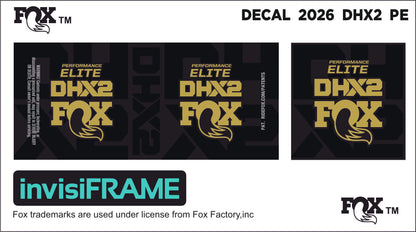 Fox DHX2 Performance 2026 Elite Decals