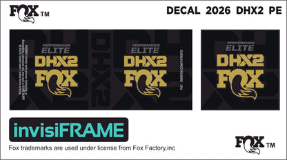 Fox DHX2 Performance 2026 Elite Decals