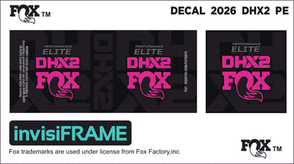 Fox DHX2 Performance 2026 Elite Decals