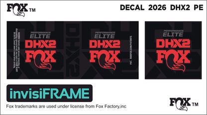 Fox DHX2 Performance 2026 Elite Decals