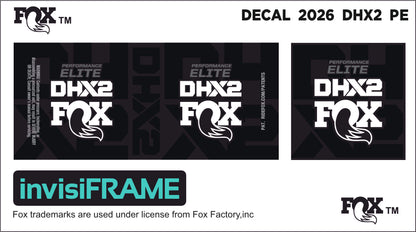 Fox DHX2 Performance 2026 Elite Decals