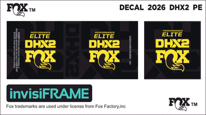 Fox DHX2 Performance 2026 Elite Decals