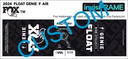 Fox Float Genie Factory 2024 Decals