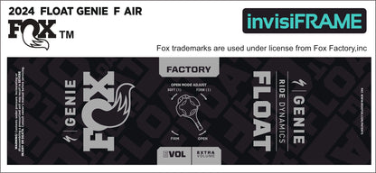 Fox Float Genie Factory 2024 Decals