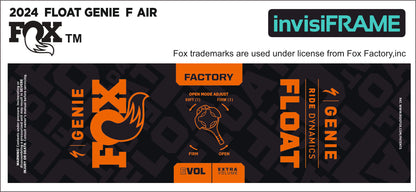Fox Float Genie Factory 2024 Decals