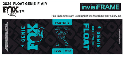 Fox Float Genie Factory 2024 Decals