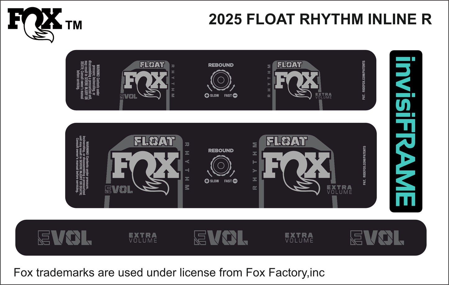 Fox Float Rhythm inline R 2025 decal