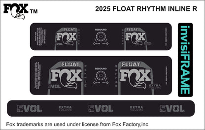 Fox Float Rhythm inline R 2025 decal
