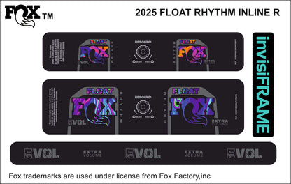 Fox Float Rhythm inline R 2025 decal