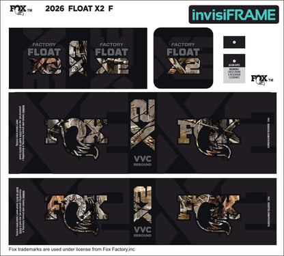Fox Float X2 Factory 2026 Decals