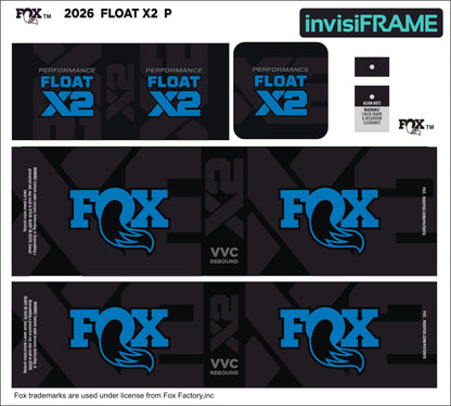 Fox Float X2 Performance 2026 Decals