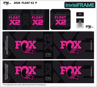 Fox Float X2 Performance 2026 Decals