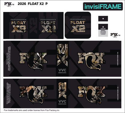 Fox Float X2 Performance 2026 Decals