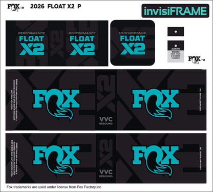 Fox Float X2 Performance 2026 Decals