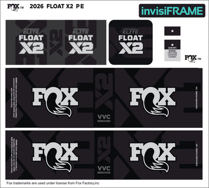 Fox Float X2 Performance Elite 2026 Decals