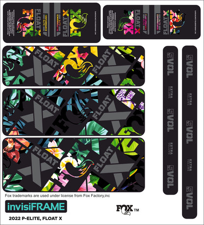 Fox Float X Performance Elite 2022 Decals