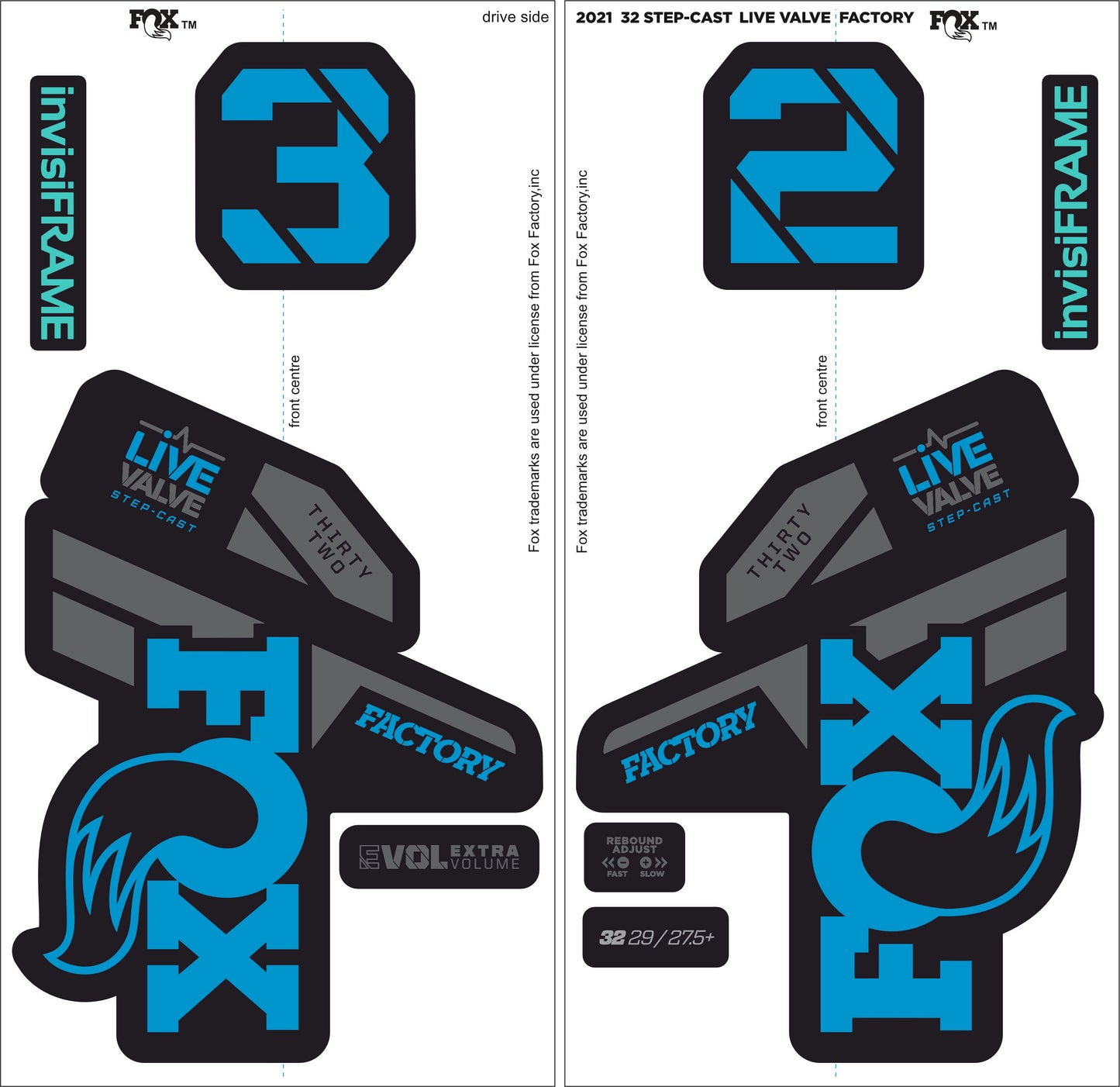 Fox 32 SC Factory LIVE VALVE 2021