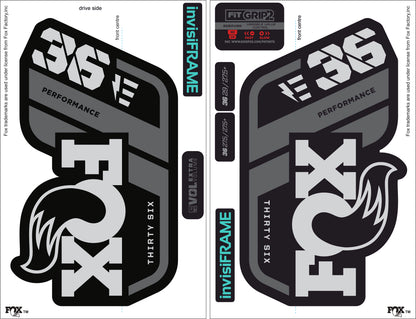 Fox 36 performance 2021 E Bike Decals