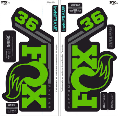 Fox 36 Rhythm 2027 Decals