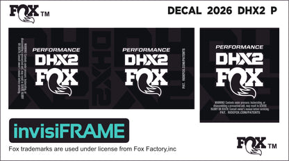 Fox DHX2 Performance 2026 Decals