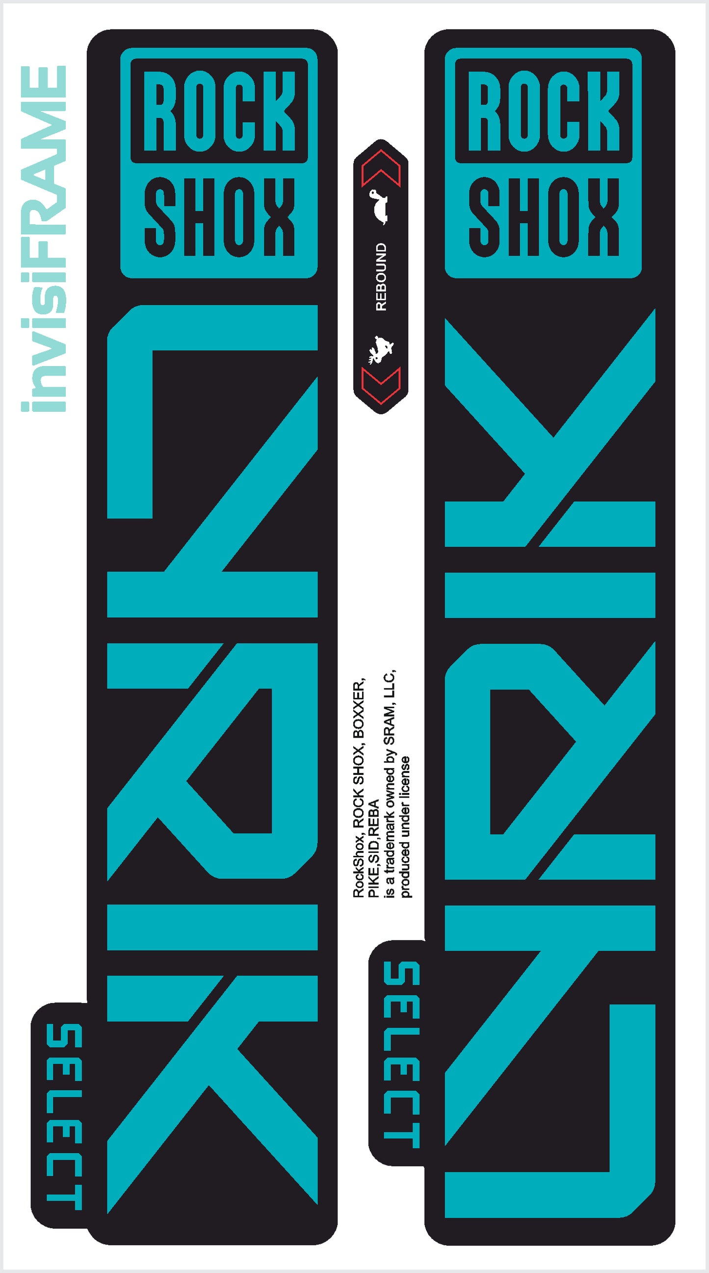 Rock Shox Lyrik Select 2023 Decals