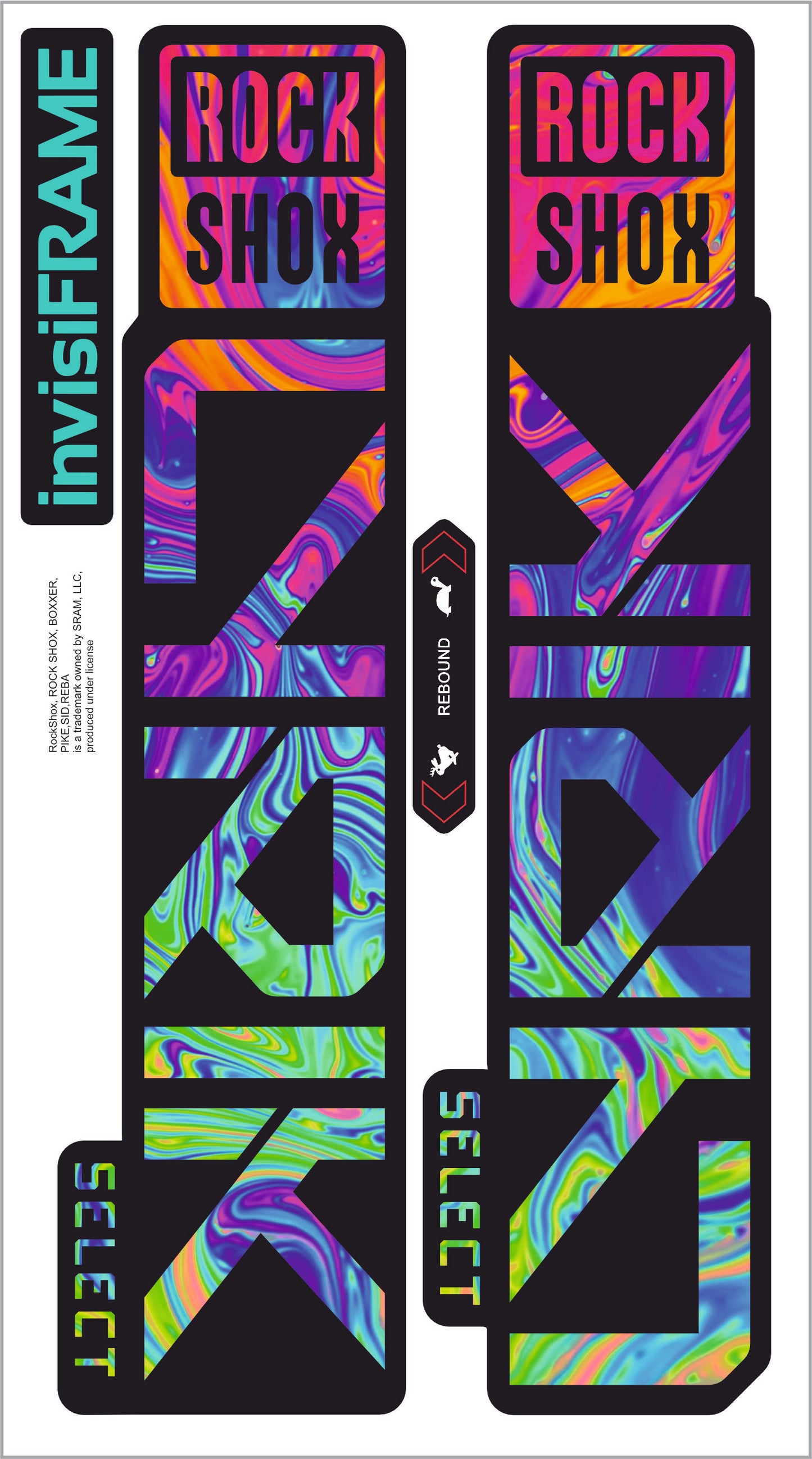 Rock Shox Lyrik Select 2026 Decals