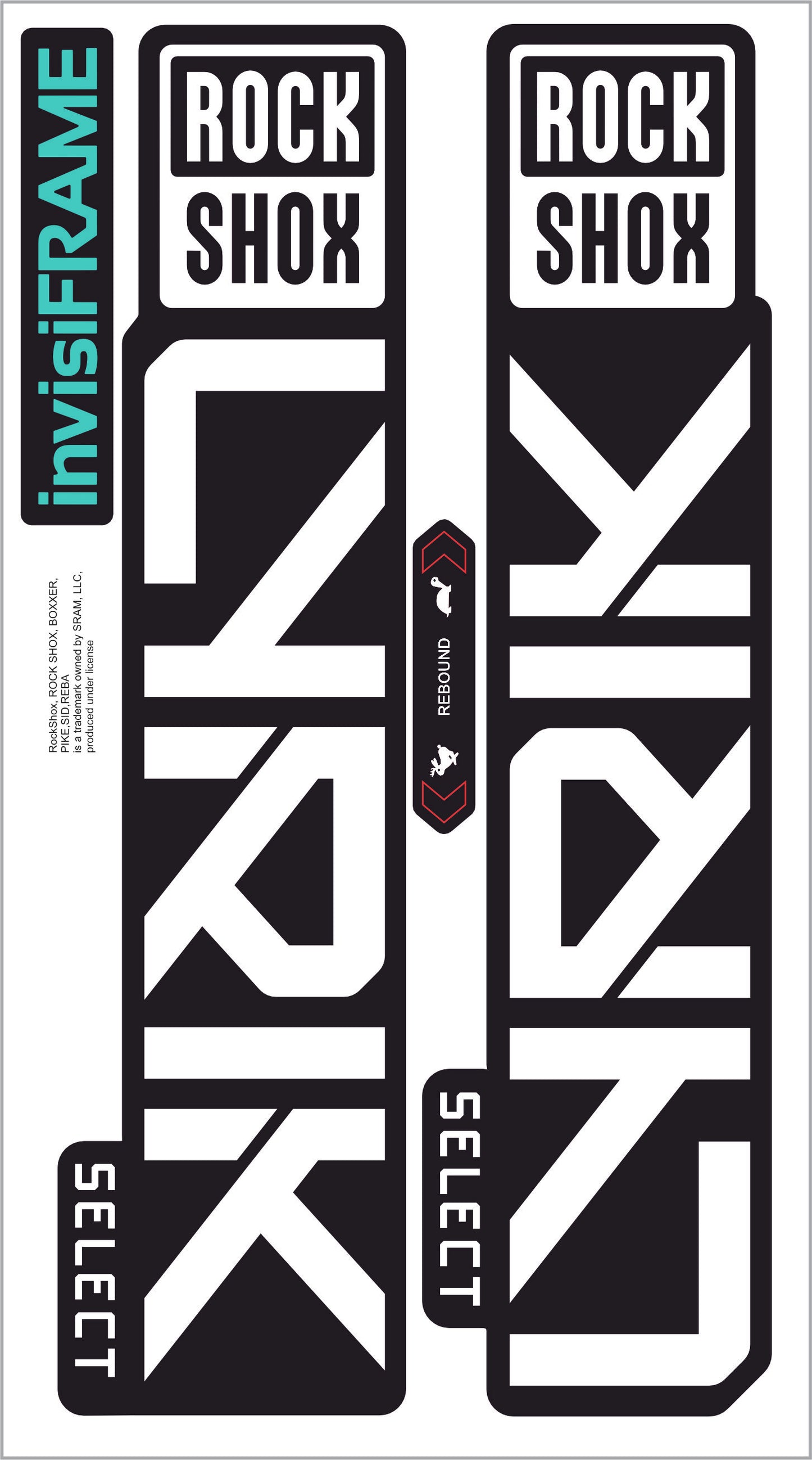 Rock Shox Lyrik Select 2026 Decals