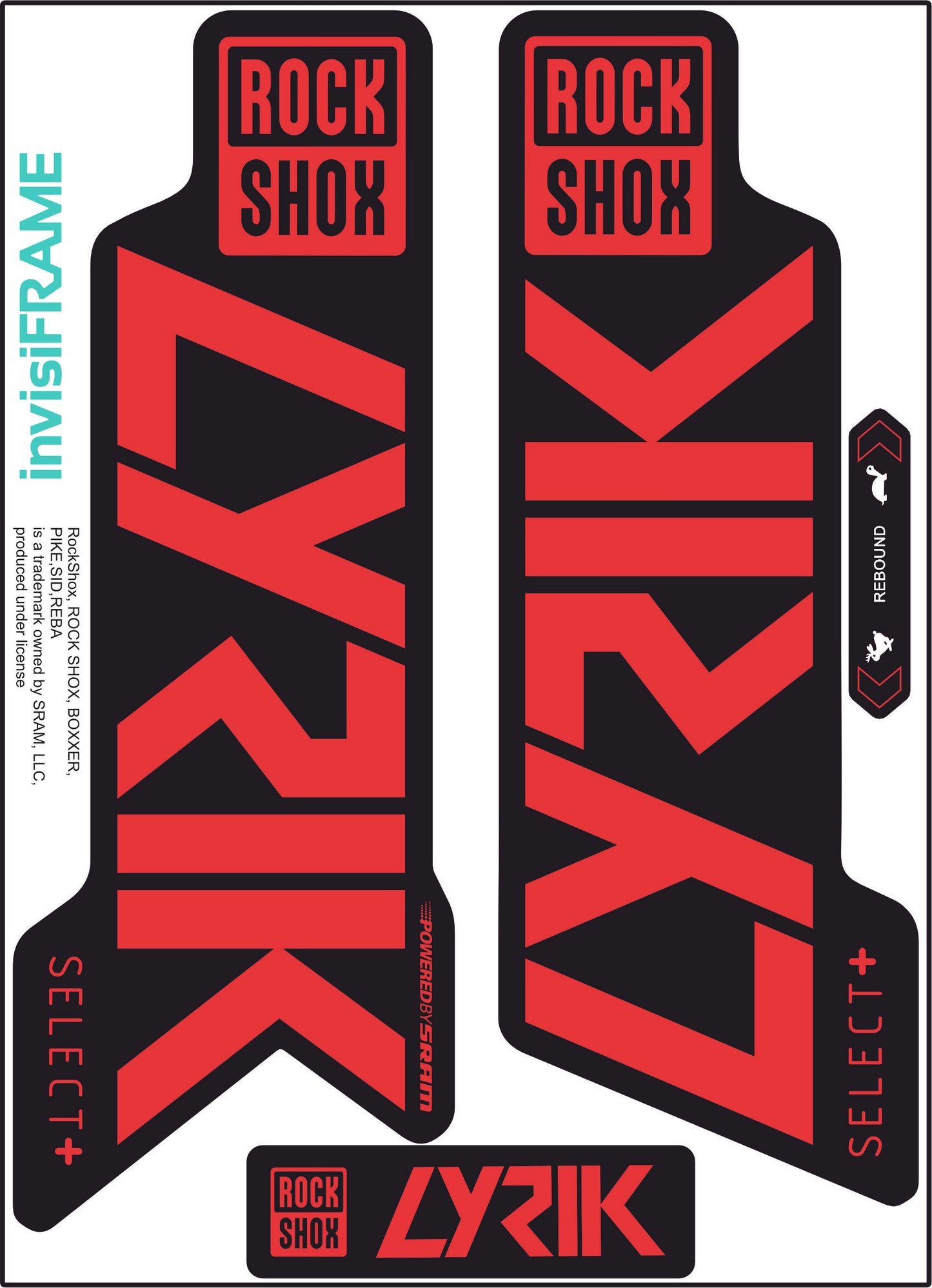 Rock Shox Lyrik Select + 2020 Decals
