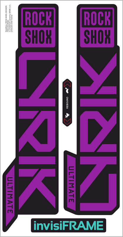 Rock Shox Lyrik Ultimate 2026 Decals
