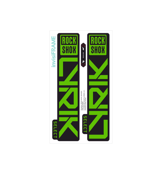 Rock Shox Lyrik Select 2023 Decals