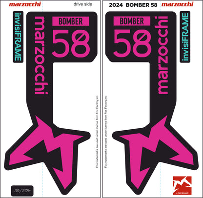 Marzocchi Bomber 58 2024 Decals