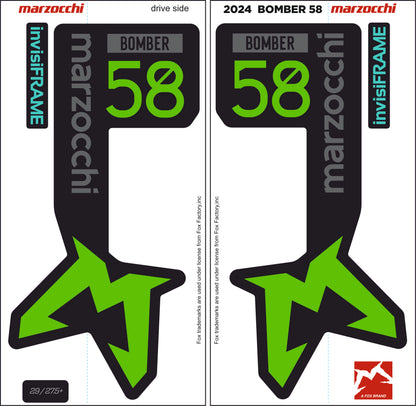 Marzocchi Bomber 58 2024 Decals