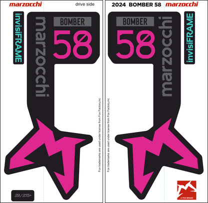 Marzocchi Bomber 58 2024 Decals