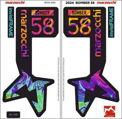 Marzocchi Bomber 58 2024 Decals