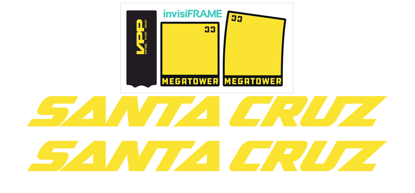 Santa Cruz Megatower cc 2025 Decals