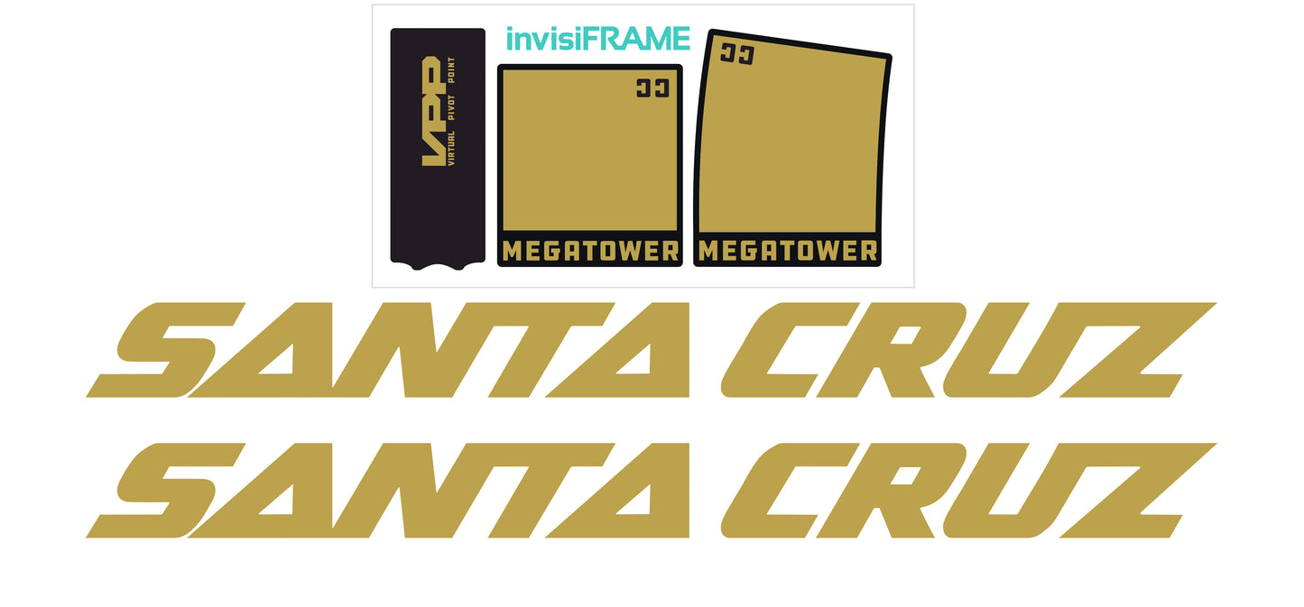 Santa Cruz Megatower cc 2025 Decals