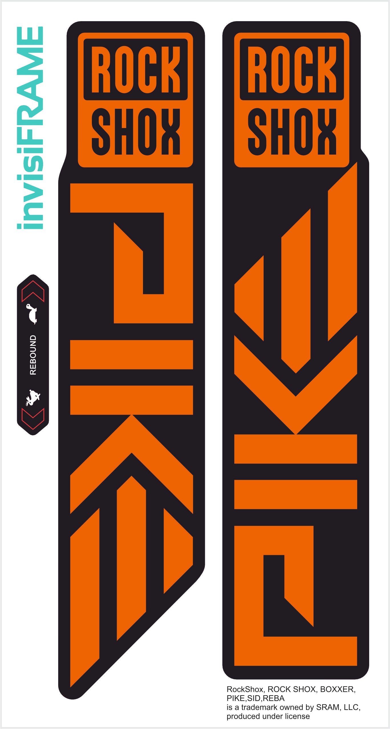 Rock Shox PIKE 2023 Decals