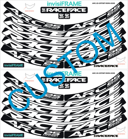 Raceface ARC 25 Offset 27.5 Decals