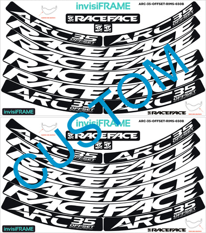 Raceface ARC 35 Offset 27.5 Decals